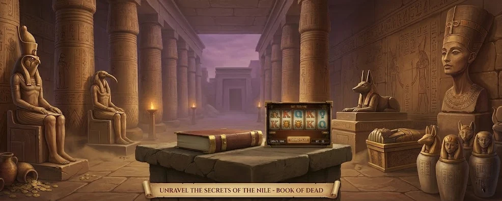 Book of Dead App banner