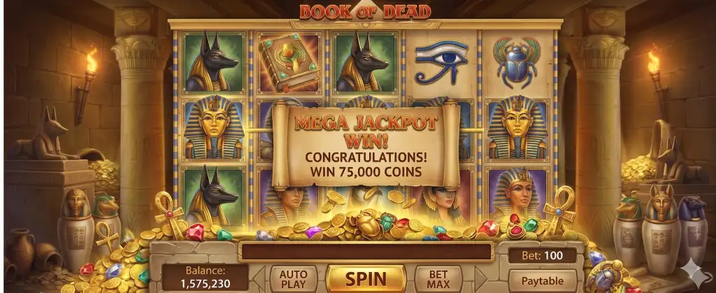 Book of Dead Australia secure casino network banner